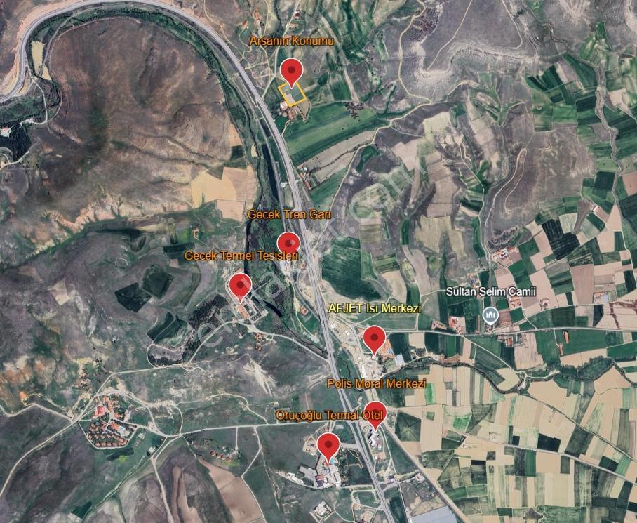 Termal Bölgede Kütahya Yolu'na Yakın Satılık 937m² Arsa Hissesi - Görsel 8