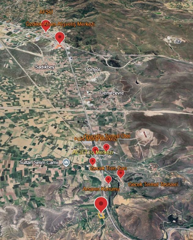 Termal Bölgede Kütahya Yolu'na Yakın Satılık 937m² Arsa Hissesi - Görsel 4