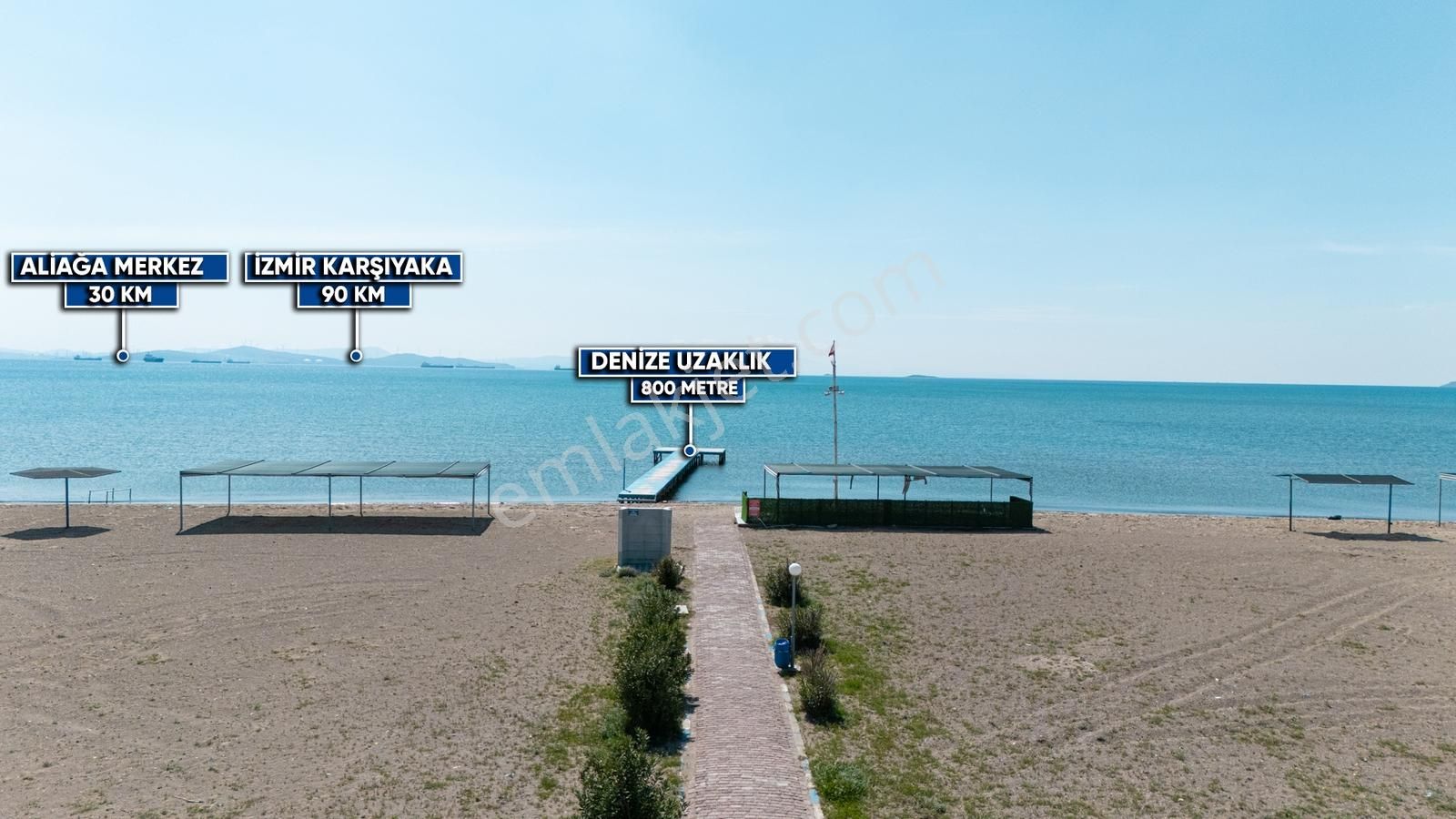 Çandarlı'da Denize Yakın , Site İçi , Havuzlu , Otoparklı Villa - Görsel 32