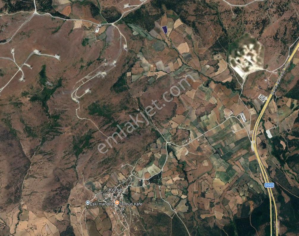Cb King'den Balıkesir/kürse Mahallesi 6935m² Satılık Tarla - Görsel 2