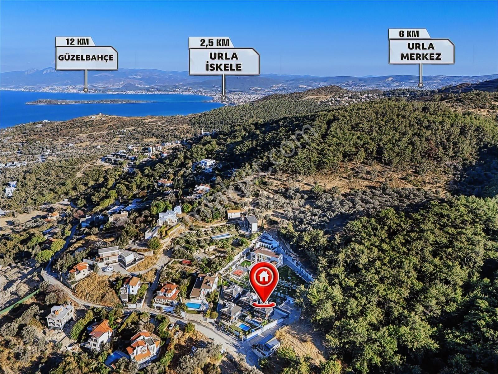 Urla Çeşmealtı Lüx 5+1 Villa - Görsel 22