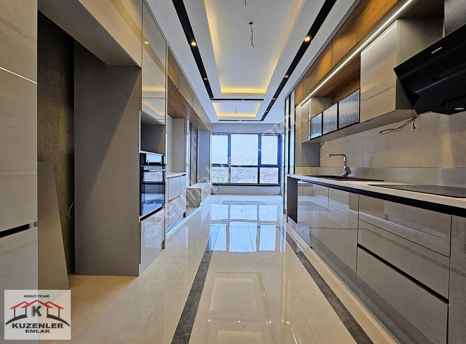 Kuzenler'den Başkent Paraf'ta 7.kat K.otoparklı Ultra Lüks 4+1