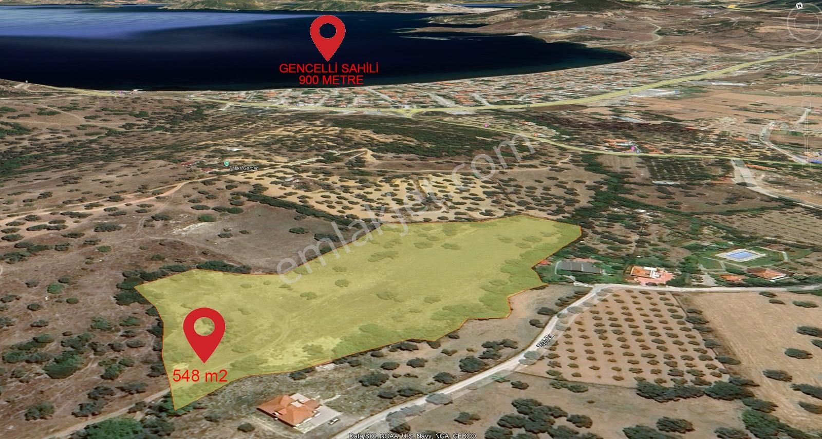 İzmir Foça Kozbeylide Satılık Tarla - Görsel 6