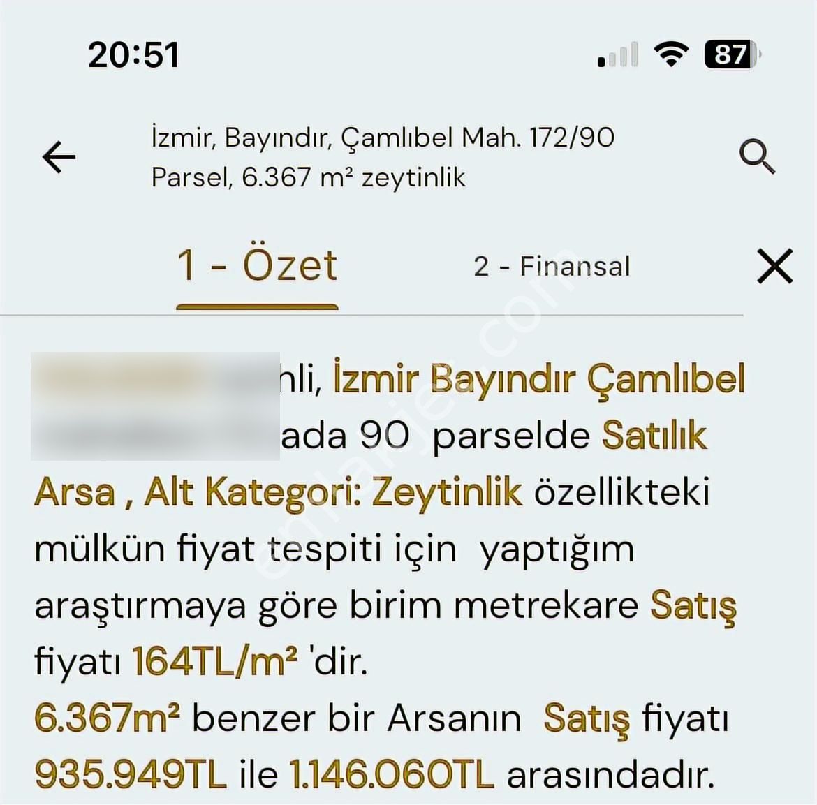Bayındır Çamlıbel Satılık Kelepir 6 Dönüm Zeytinlik - Görsel 11