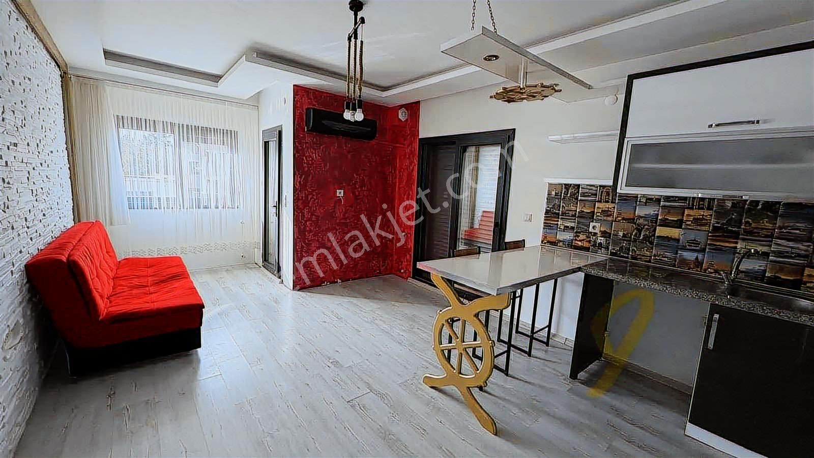 Mustafa Kemal Paşa Mah'de Kendine Ait Bahçeli 1+1 Daire - Görsel 23