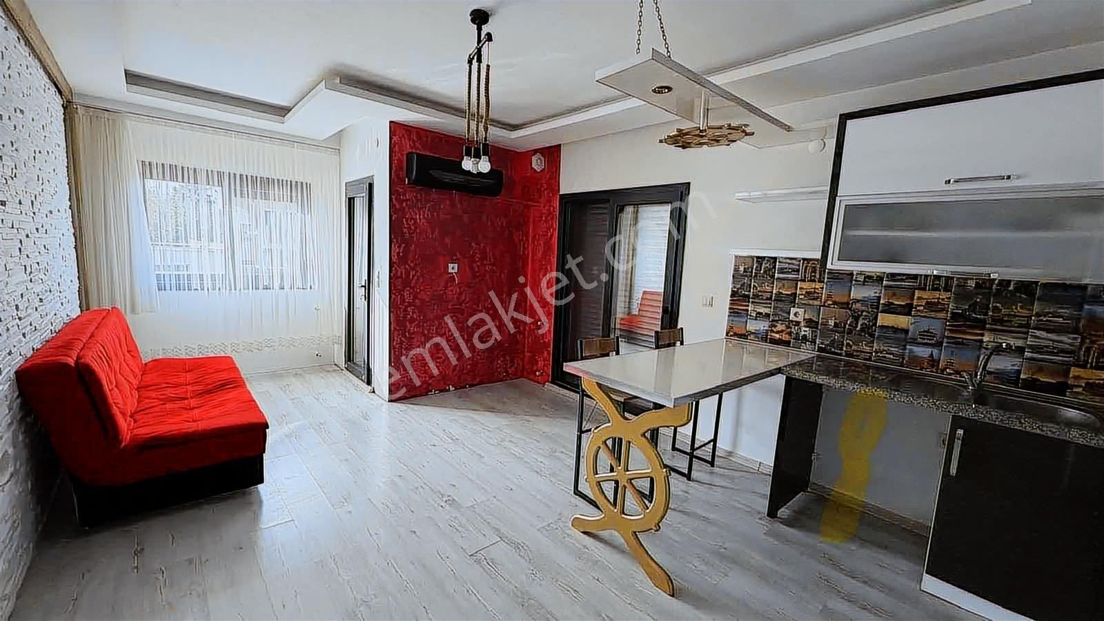 Mustafa Kemal Paşa Mah'de Kendine Ait Bahçeli 1+1 Daire - Görsel 14