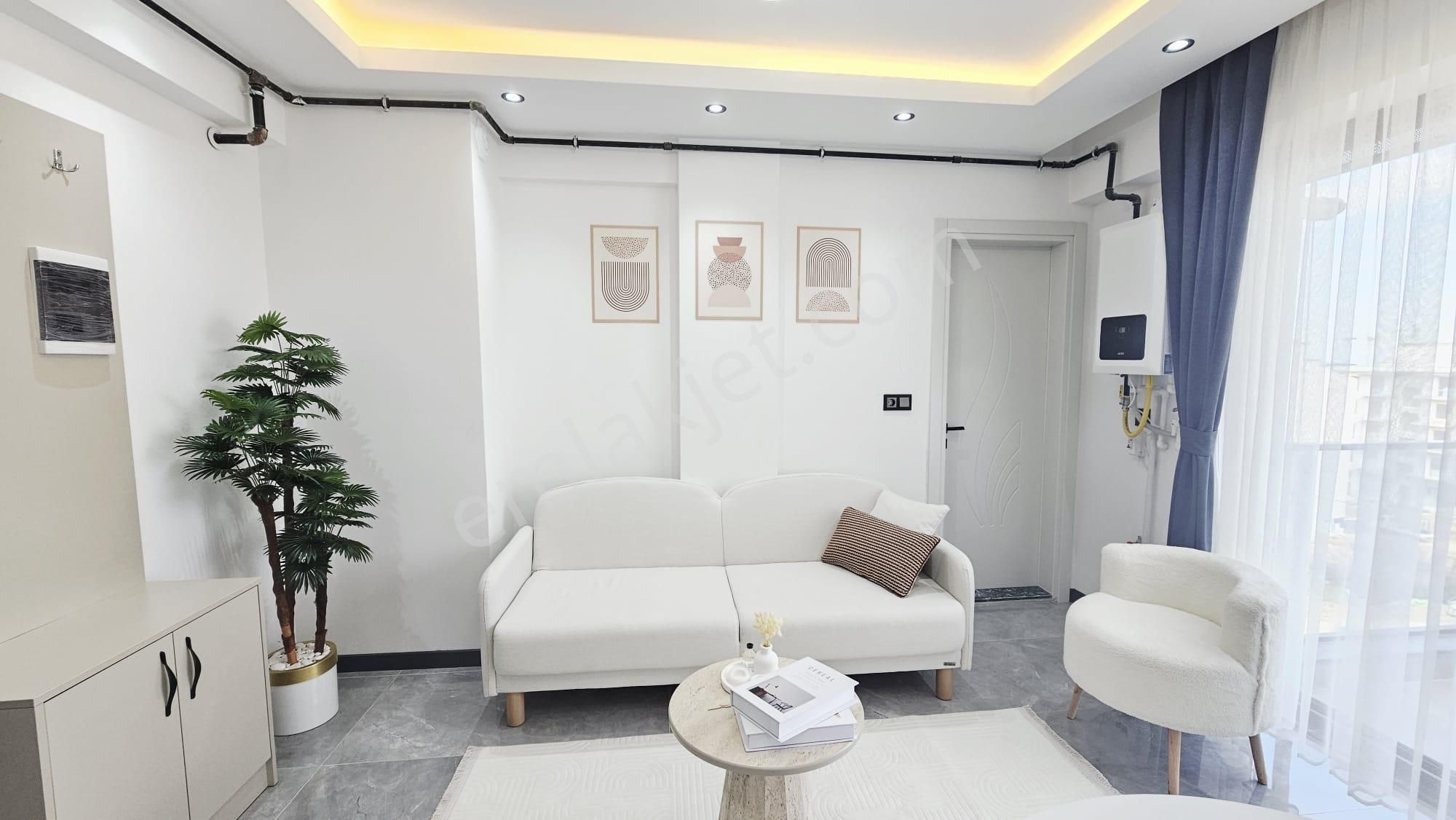 Karahasanlıda Sıfır 1+1 Kiralık Lüks Full Eşyalı Apart - Görsel 14