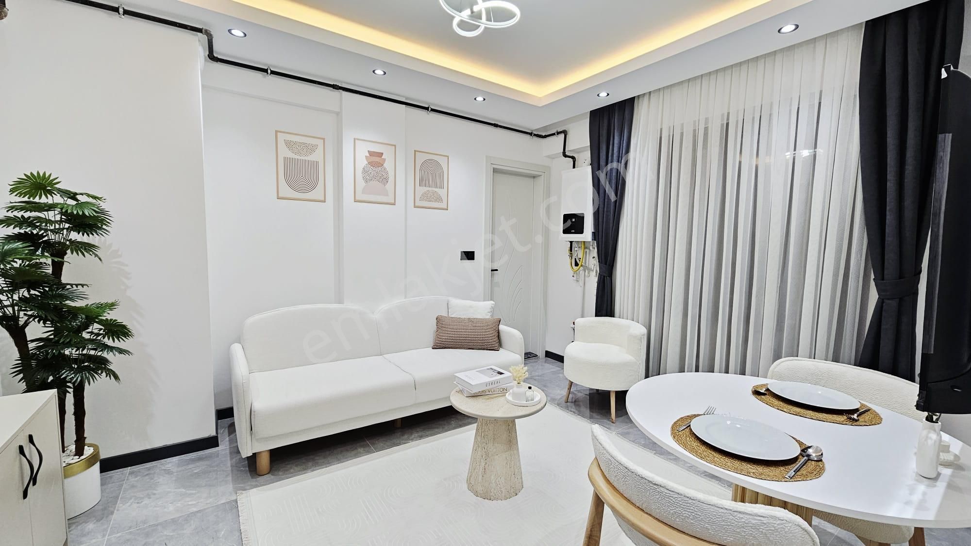 Karahasanlıda Sıfır 1+1 Kiralık Lüks Full Eşyalı Apart - Görsel 11