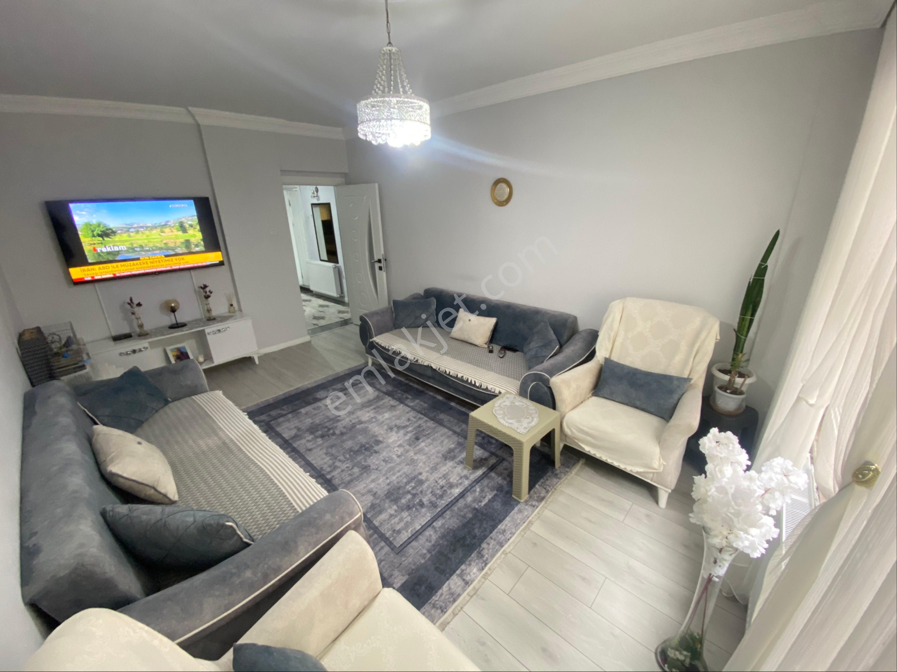 Furkan Emlaktan Çiftlik Mah 1.kat 2+1 110m2 İçi Full Yapılı Krediye Uygun Satılık Fırsat Daire - Görsel 2