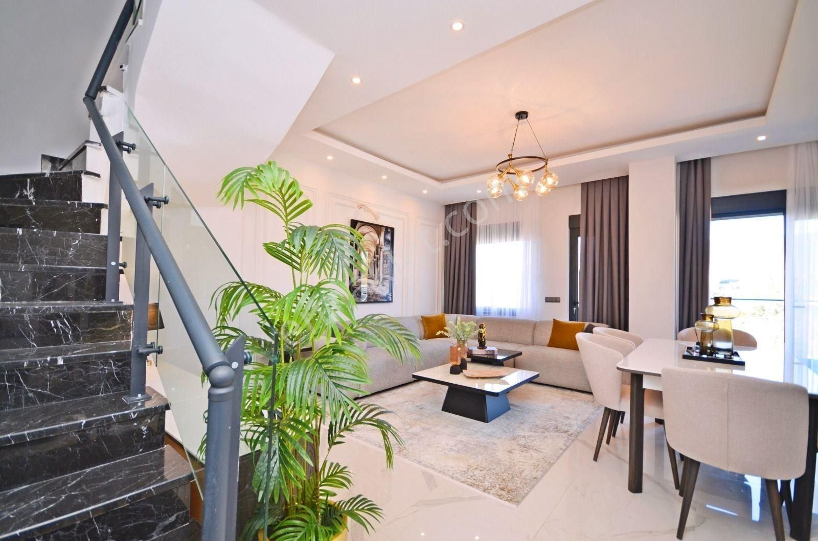 Alanya Kestel Sıfır Full Lüks Eşyalı 2+1 Dubleks Satılık Daire