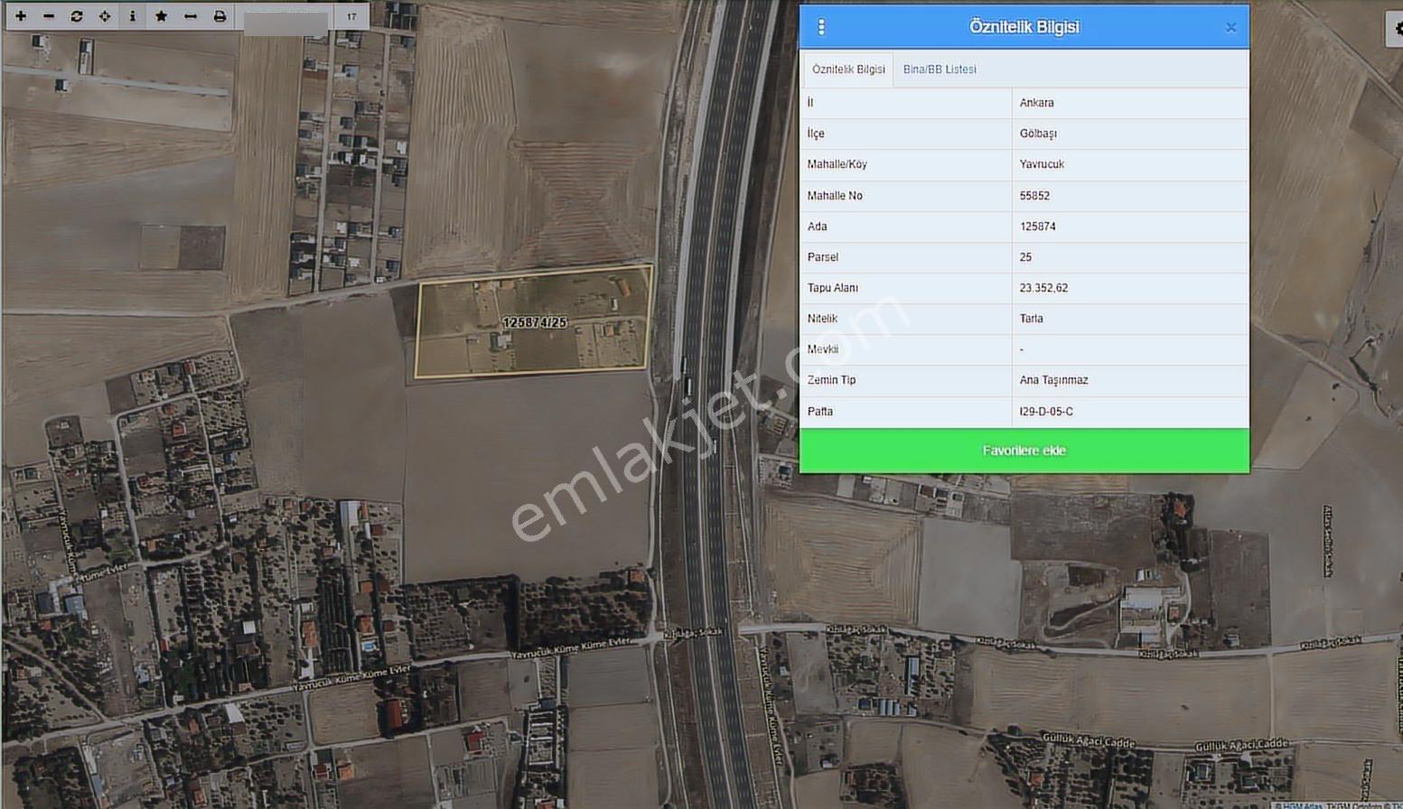Gölbaşı Yavrucuk Da 977m2 Hisse Tapulu Bahçe Karadeniz Emlaktan - Görsel 26