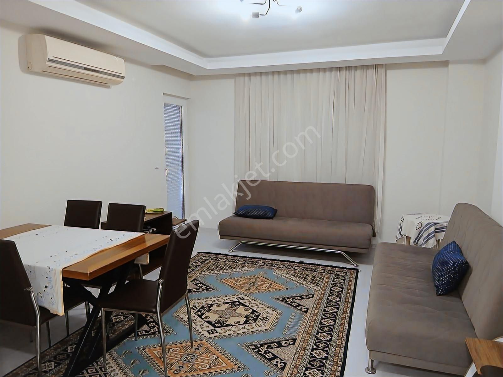 Konyaaltı Sarısu Mahallesinde 1+1 Katta Eşyalı Kiralık Daire - Görsel 2