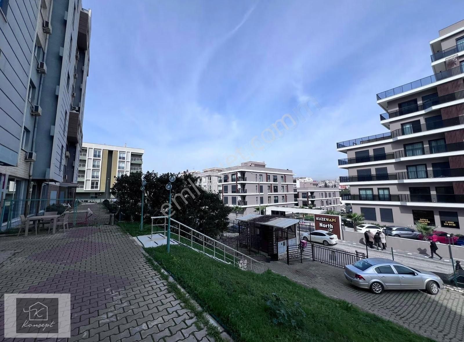 Konsept'den Klimalı-d.gazlı-eşyalı-arakat Satılık 1+1 Daire - Görsel 15