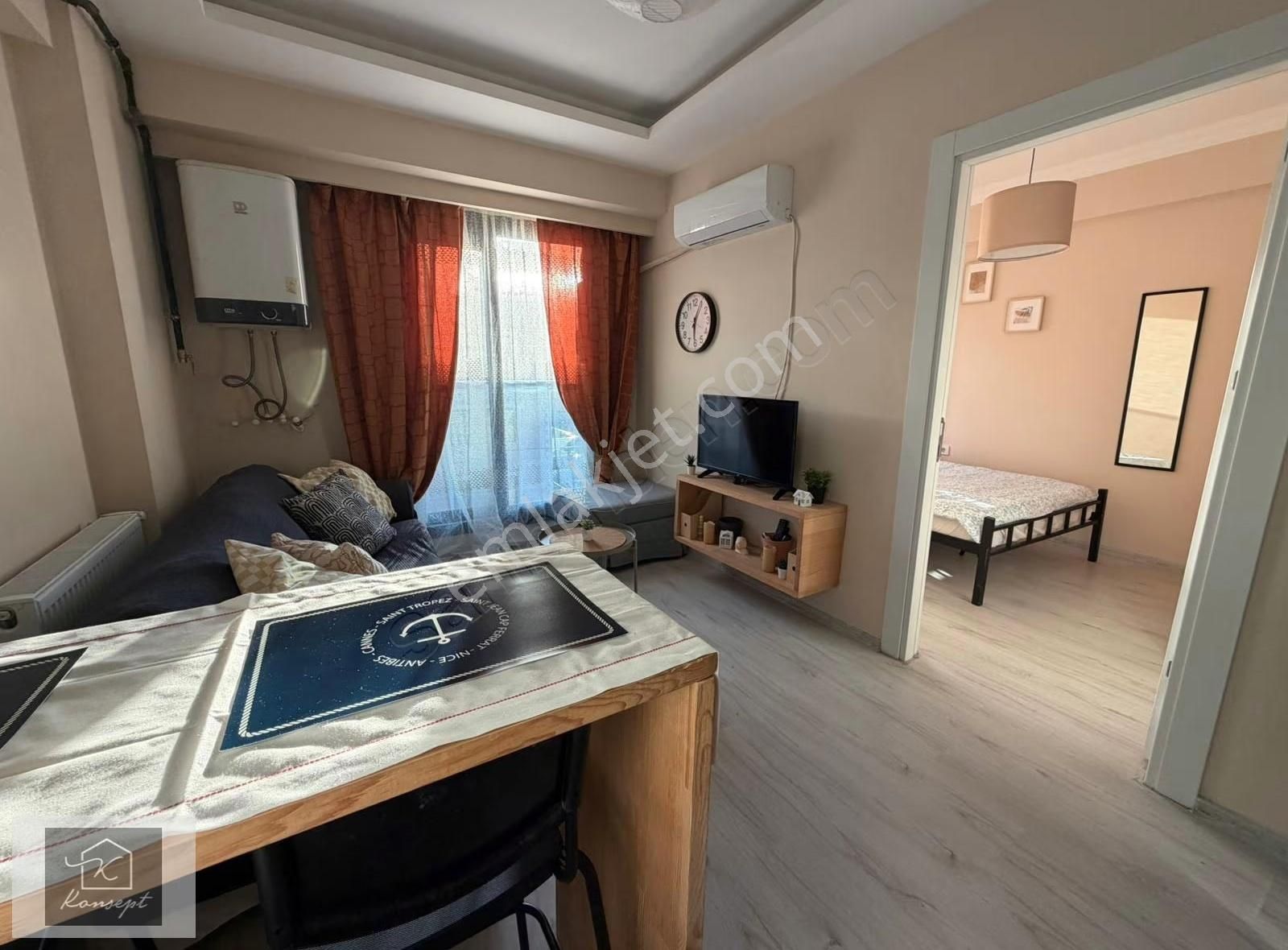 Konsept'den Site İçerisinde-ara Kat-klimalı-eşyalı 1+1 Daire - Görsel 4