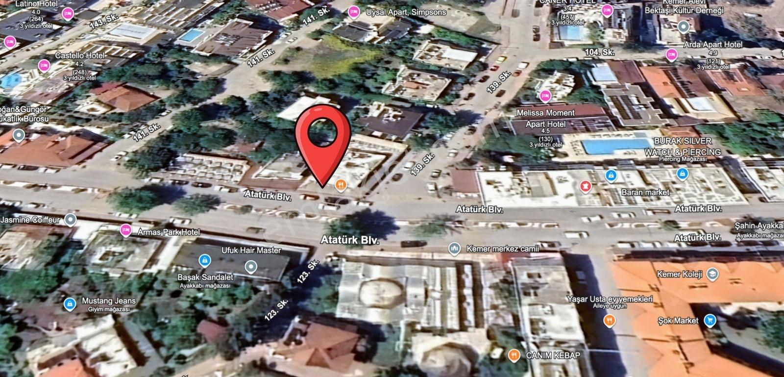 Kemer'in En İşlek Caddesi Üzerinde Kiracılı Satılık Dükkan - Görsel 3