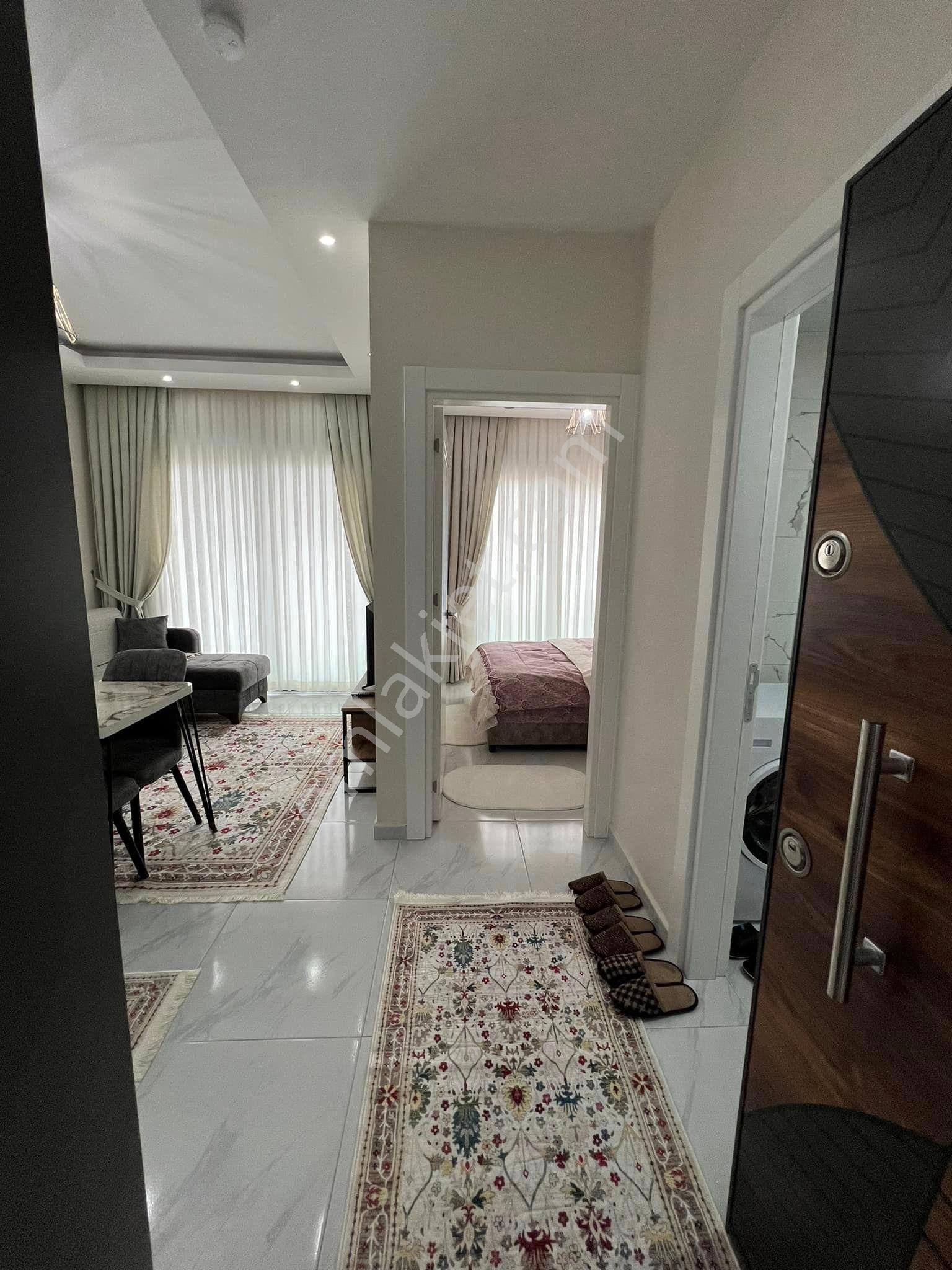 Alanya Obada Günlük Ve Haftalık 1+1 Yeni Eşyalı Daire - Görsel 11