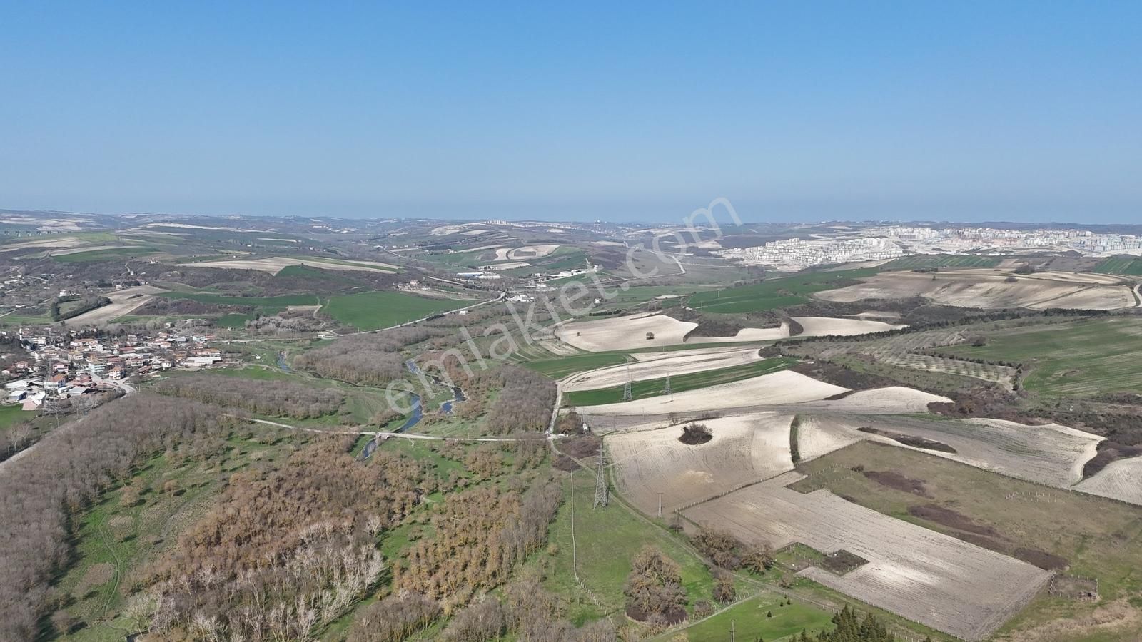 Arnavutköy Dursunköy Kanal İstanbul Manzaralı Satılık Arsa - Görsel 24