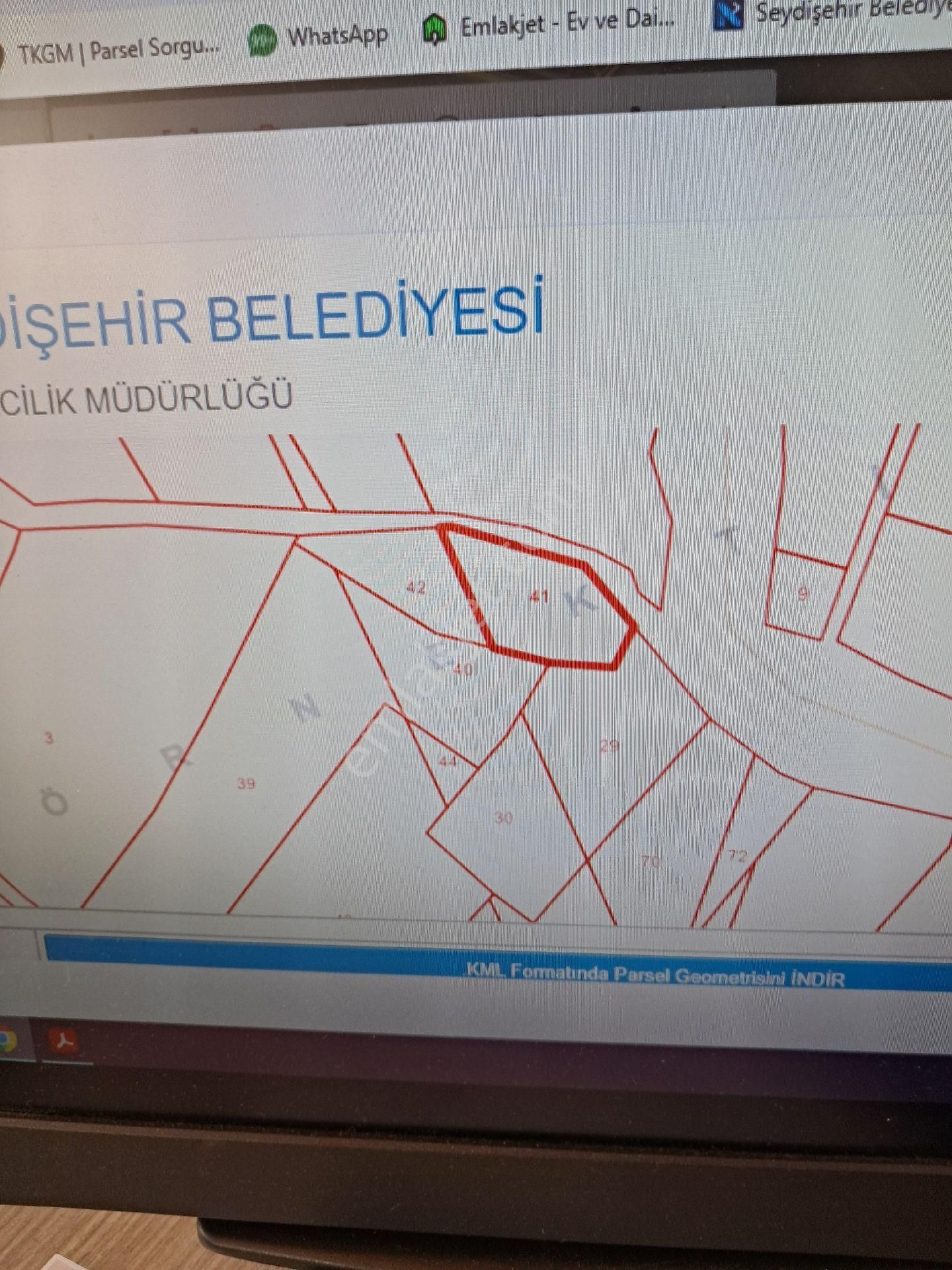 Konya Seydişehir Ulukapı Mahallesinde 1567m Satılık Bahçe Yeri - Görsel 6