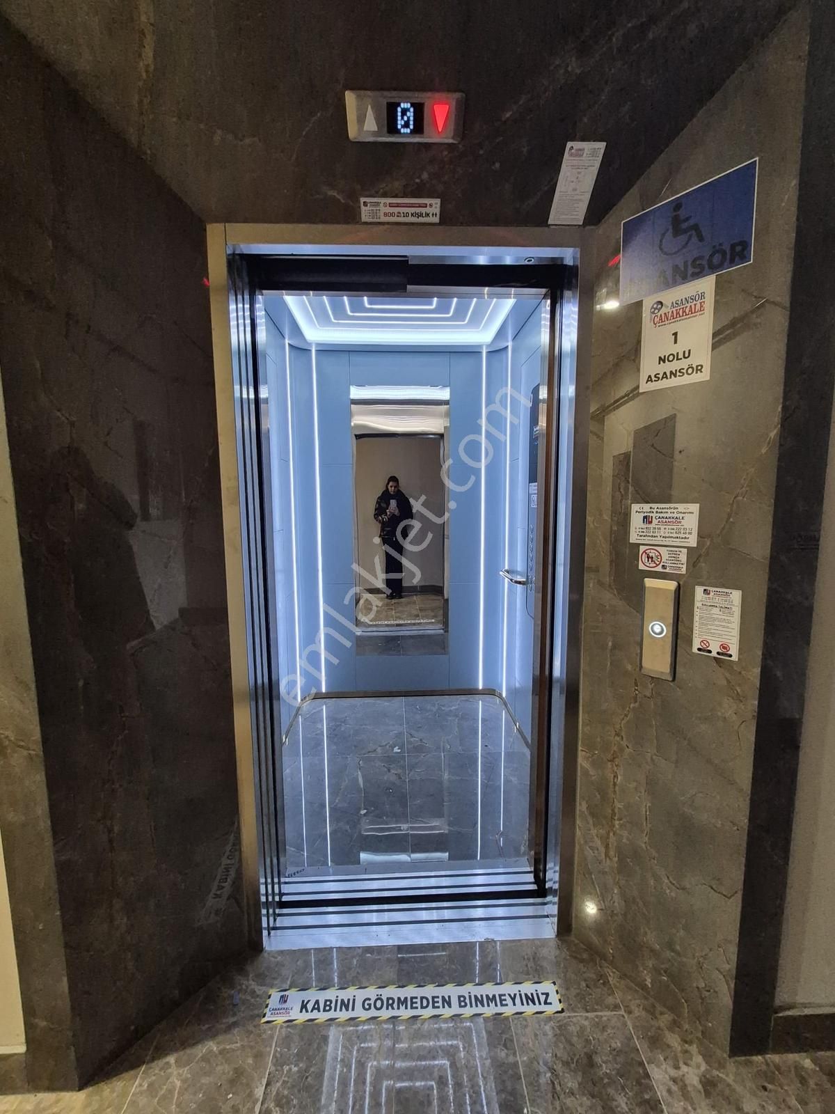 Çanakkale Merkez Referans 17'de Kiralık 1+1 Daire (klimalı) - Görsel 16