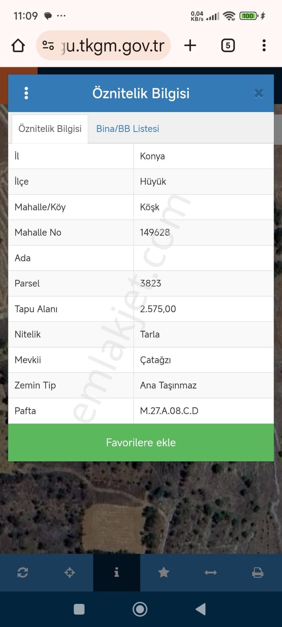 Konya Hüyük Köşk Hamamlarının Yakını Satılık Fırsat Tarlalar - Görsel 4