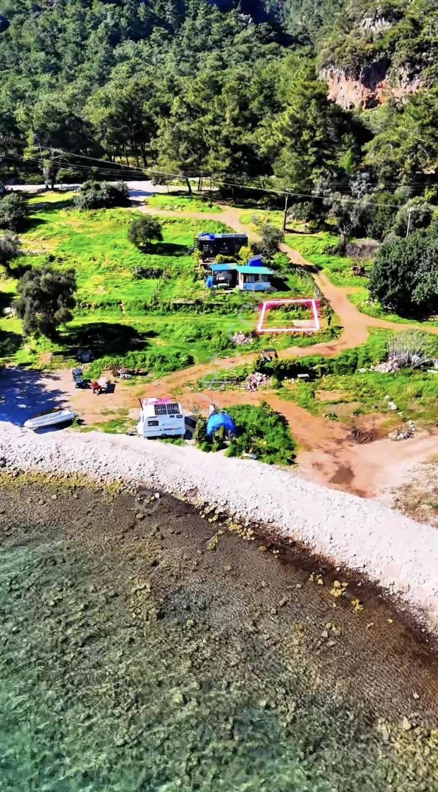 Muğla Akyaka'da Denize Sıfır 66 M² Parsel - Görsel 2
