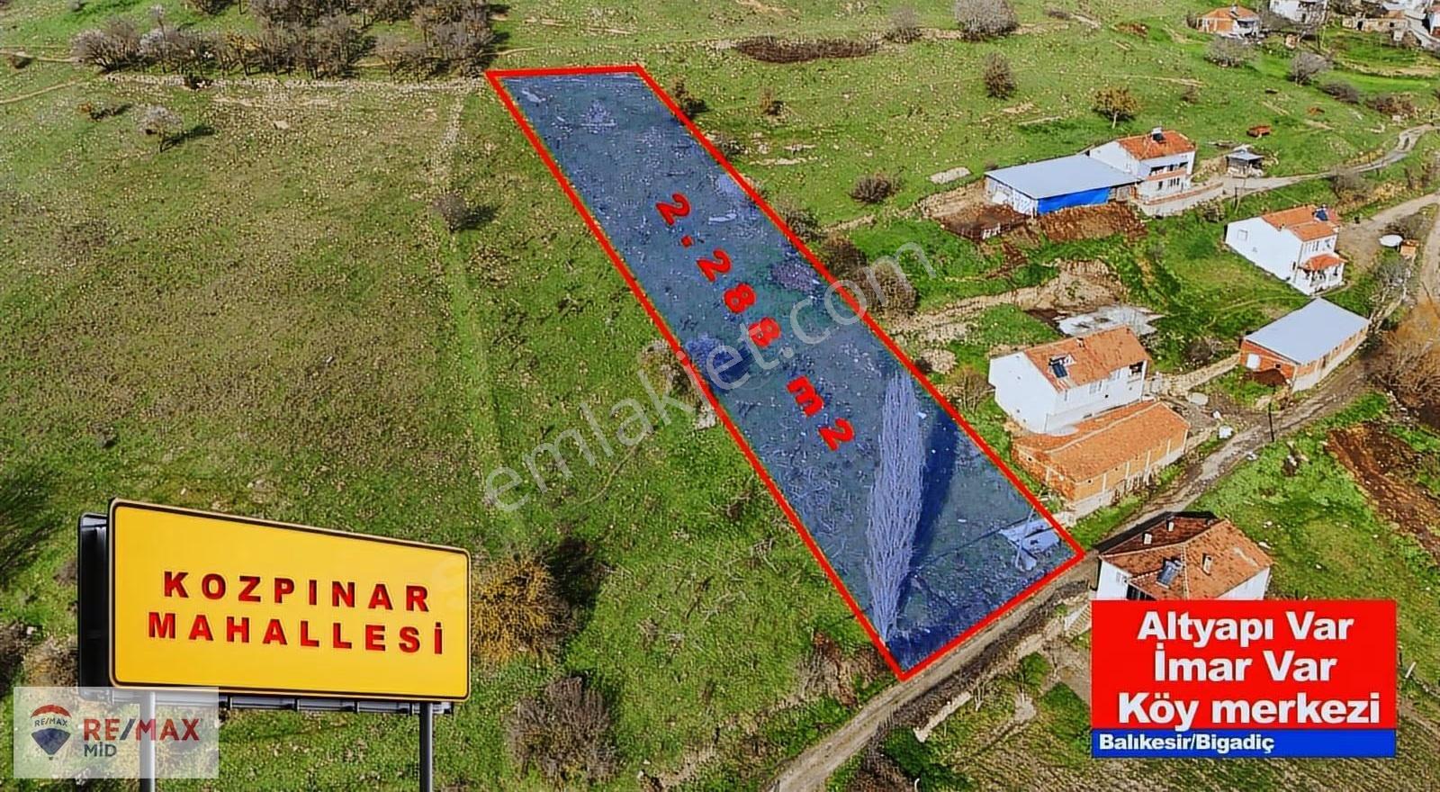 Remax Mid'den Bigadiç Kozpınar Mahallesi Satılık Arsa - Görsel 9