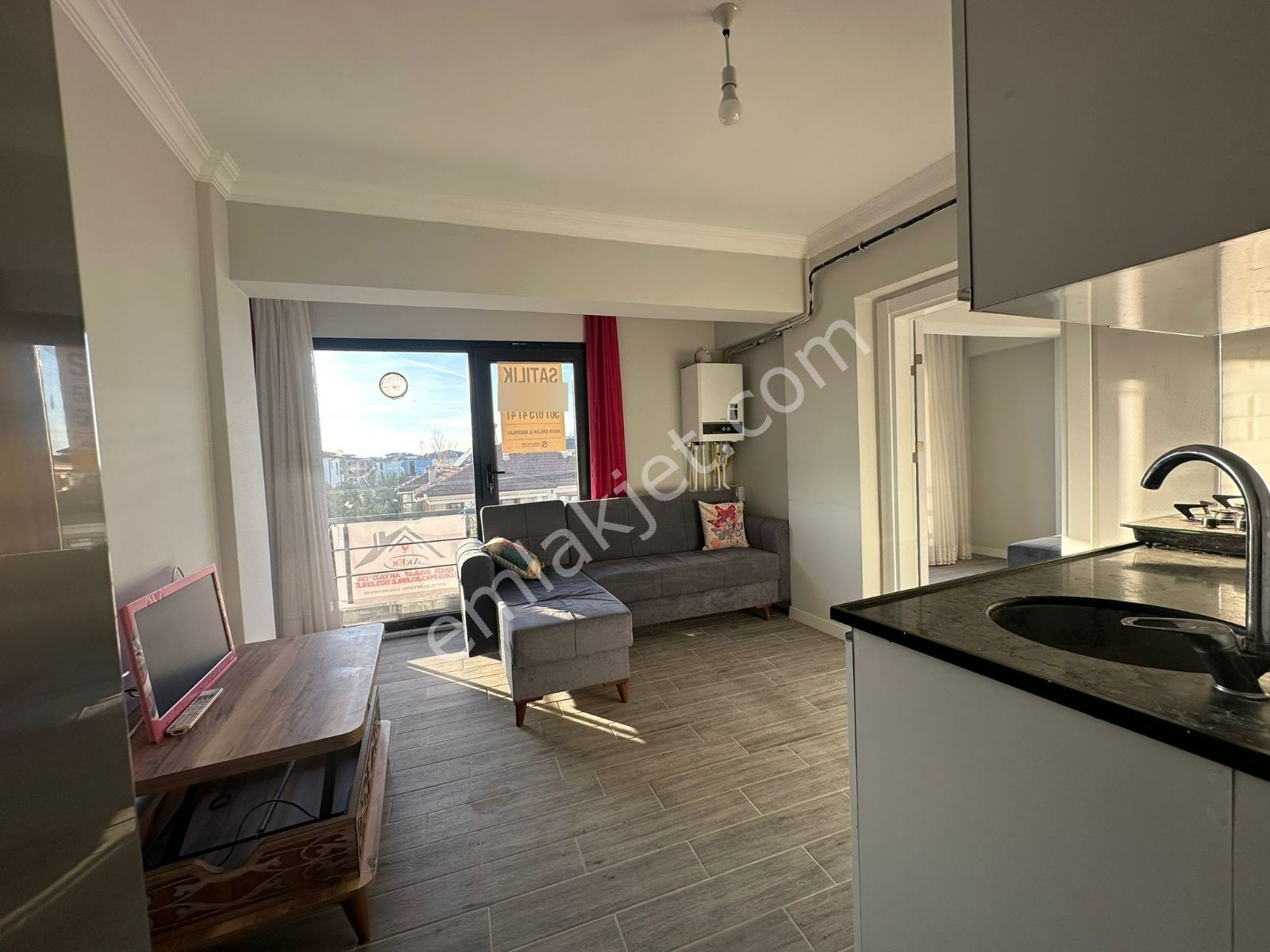 Aker Emlaktan Lüx Site İçerisinde Eşyalı 1+1 - Görsel 10