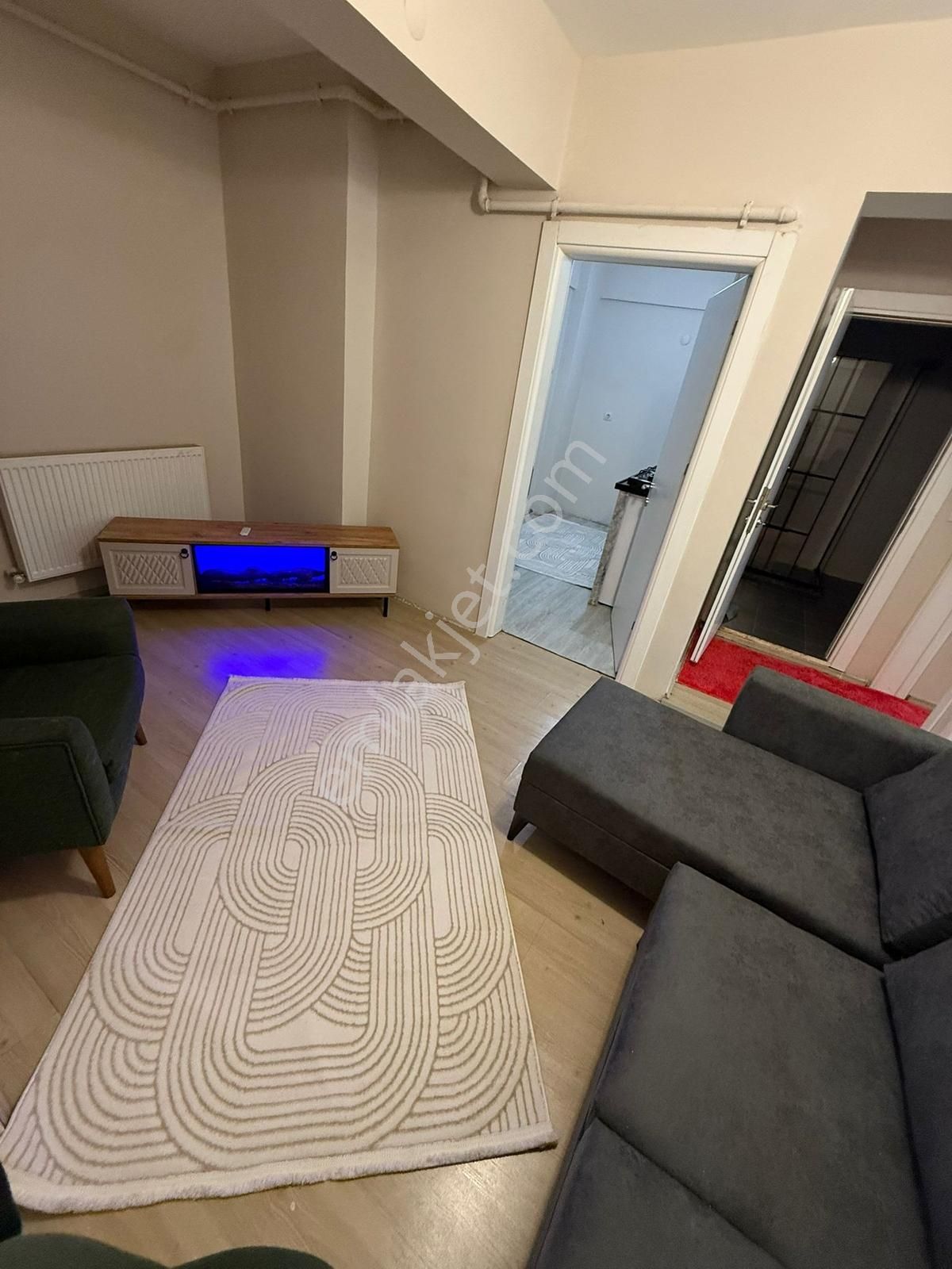 Görükle'de Abonelikleri Açık 2+1 Sıfır Eşyalı Kiralık Bahçe Katı