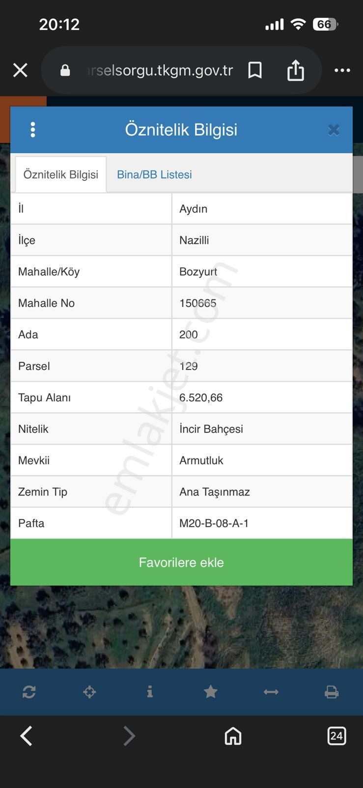 🌿 Tetik Emlak’tan Bozyurt Mahallesi Armutluk Mevkiinde Satılık İncir & Zeytin Bahçesi 🌿