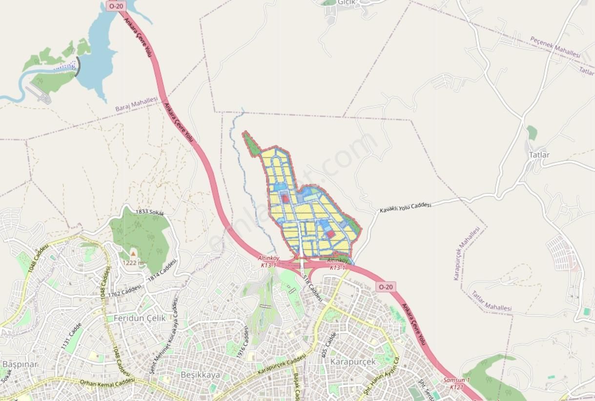 Altındağ, Karapürçek, Uzunburun'da 6 Kat İmarlı Arsa - Görsel 4