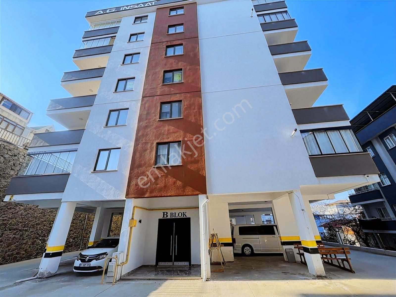 Akçaabat'ta Deniz Manzaralı Sıfır Kiralık Daire - Görsel 4