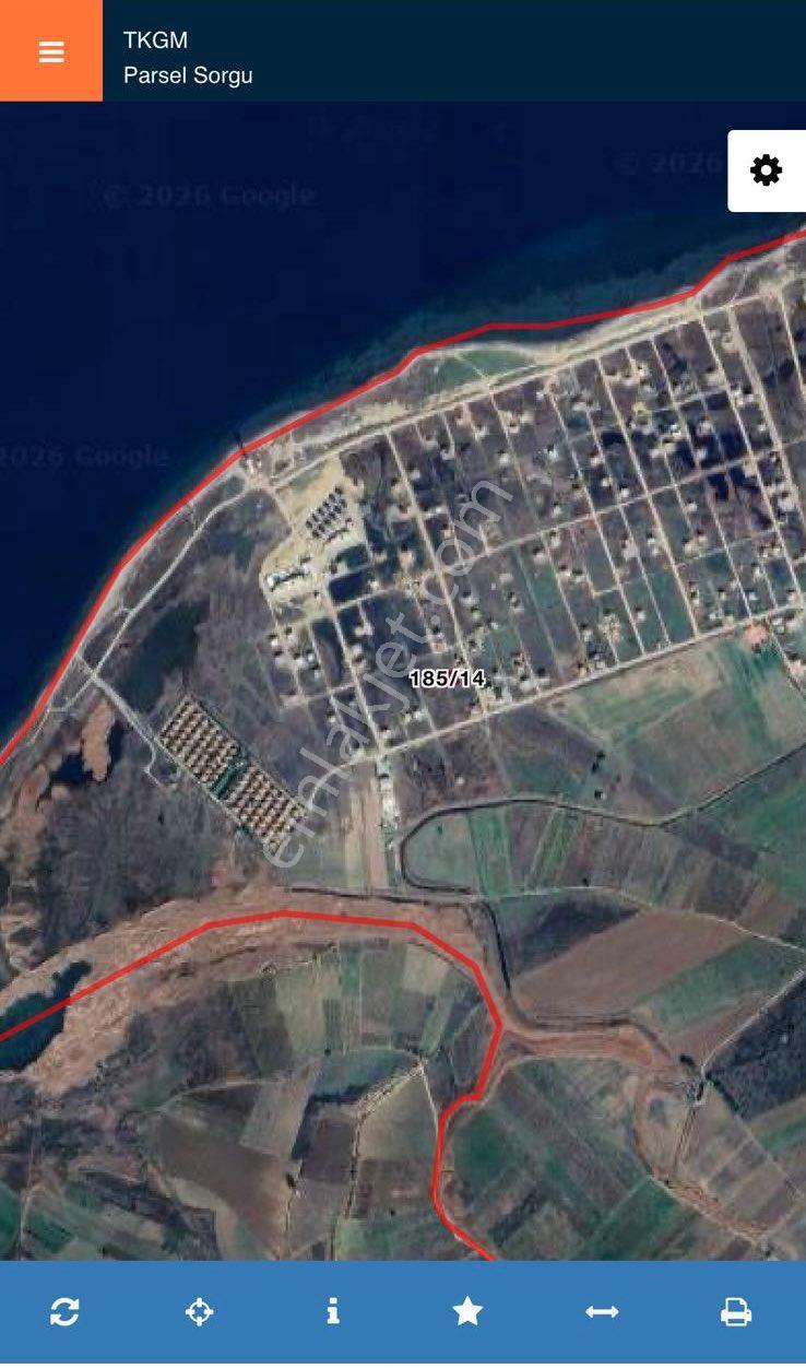 Lapseki Umurbey’de Yatırımlık 290 M² %50 Villa İmarlı Boğaz Manzaralı Arsa - Görsel 2