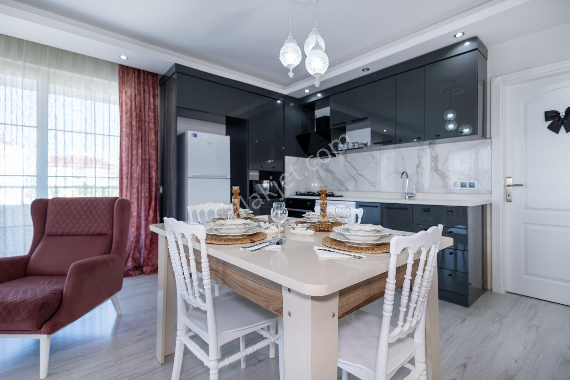 Arman Residence Alanya Konaklı | 2+1 Tatil Evi | Havuzlu Site İçinde - Görsel 3