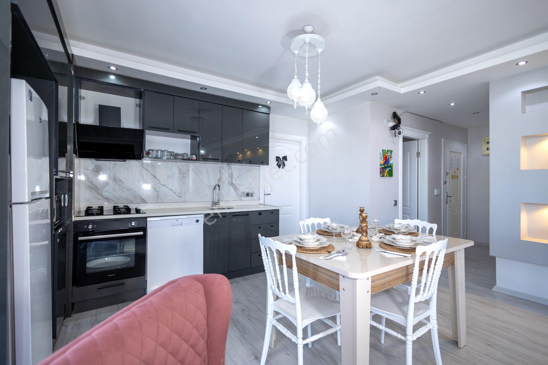 Arman Residence Alanya Konaklı | 2+1 Tatil Evi | Havuzlu Site İçinde - Görsel 5