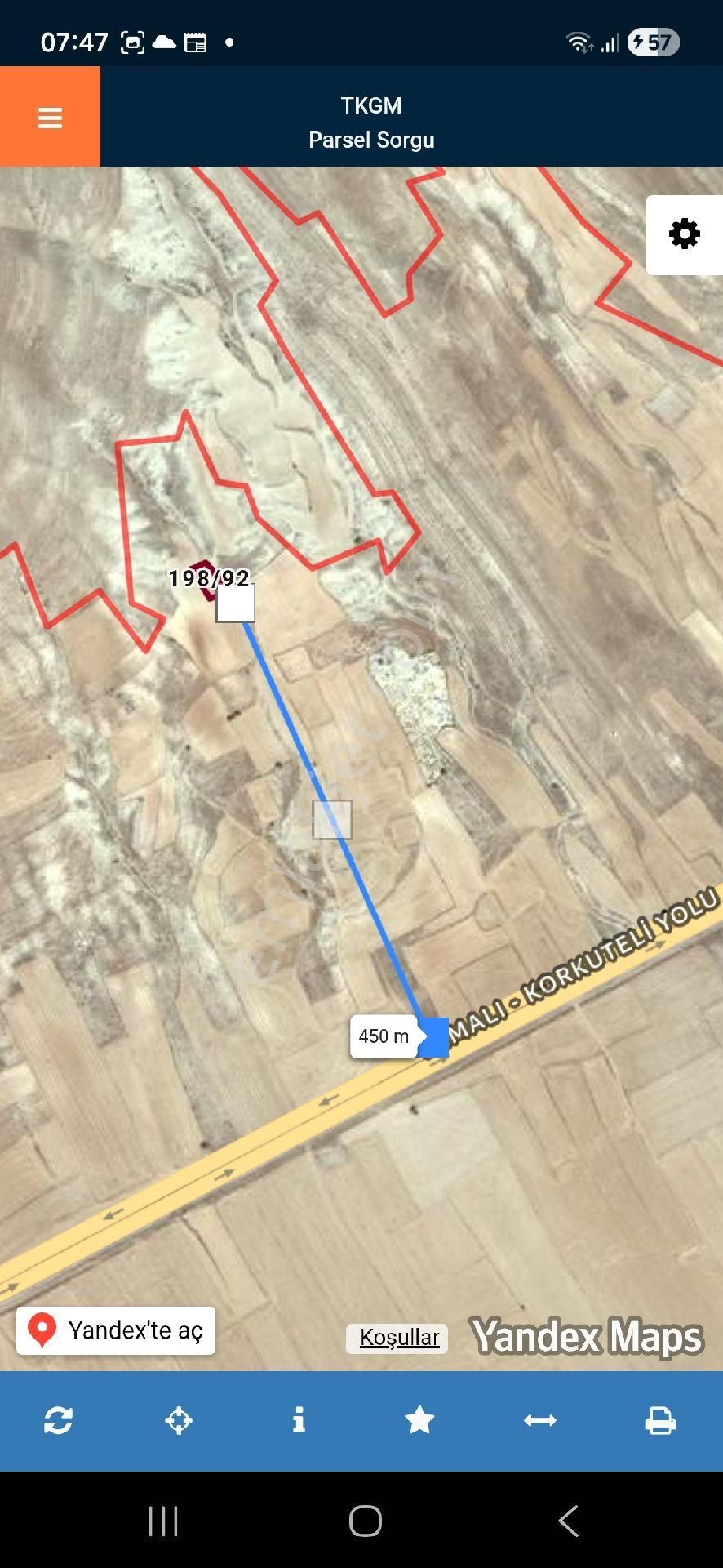 Fıyat Düştü Aciil..korkuteli-elmalı Karayolu Üzerinde Sahibinden Satılık Tarla - Görsel 2