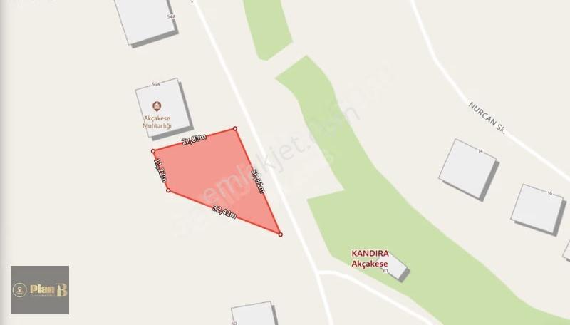 Kandırada Nadir Fırsat | 2 Cephe Yollu, %40 İmarlı, Osb Yakını