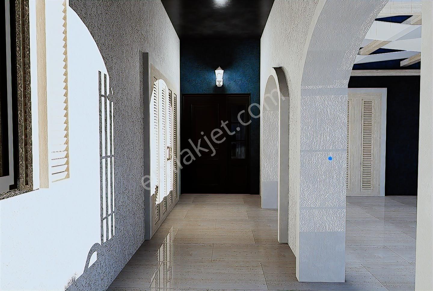 Urla Kuşçular 500 M2 Arsa İçinde Tek Katlı Satılık Lüks Villa - Görsel 12