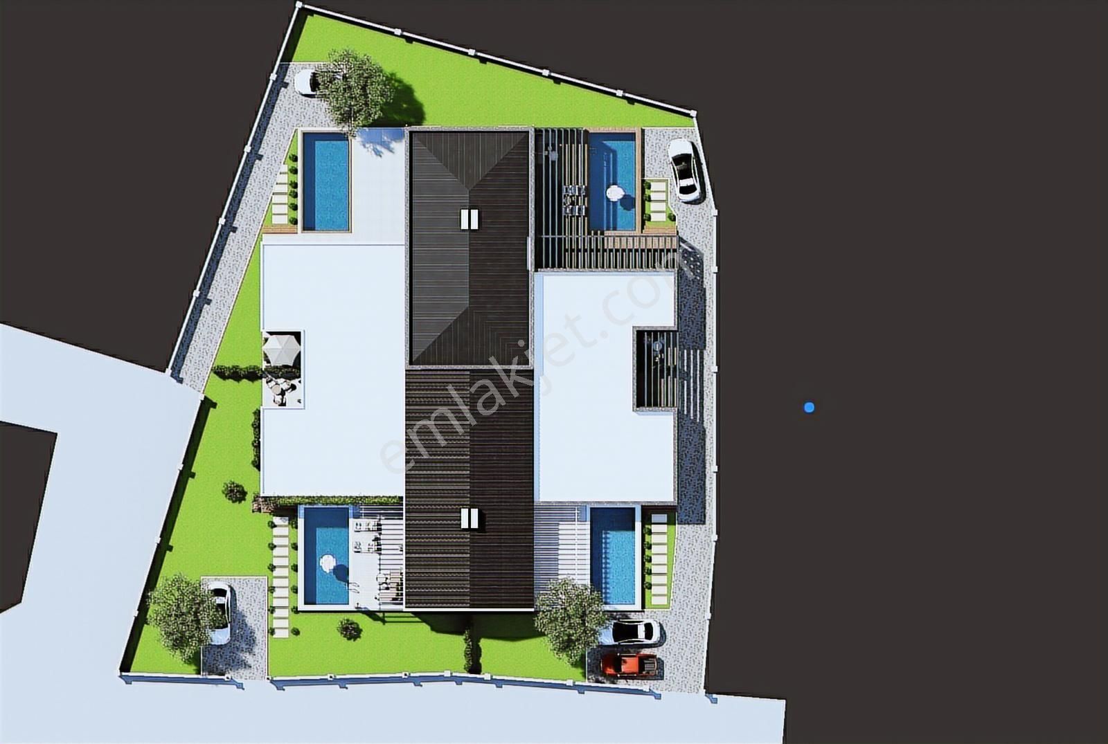 Urla Kuşçular 500 M2 Arsa İçinde Tek Katlı Satılık Lüks Villa - Görsel 11