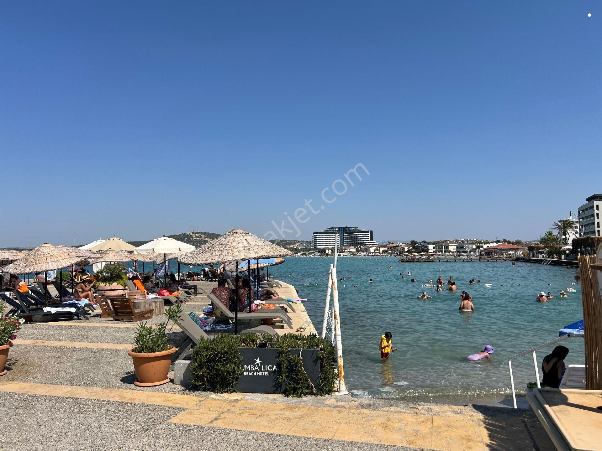 Çeşme Yıldızburnu'nda,denize Sıfır,bahçeli,ankastreli 2+1 - Görsel 13