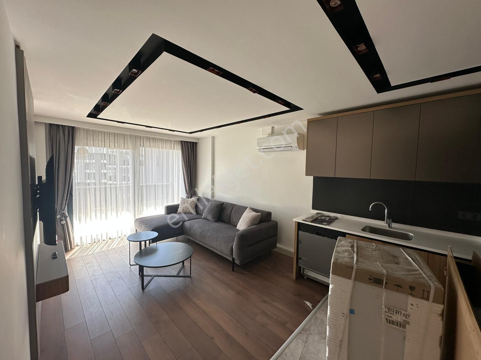 Konyaaltı Hurma Mah Sıfır Kıralık 1+1 Lüks Sıtede . - Görsel 3