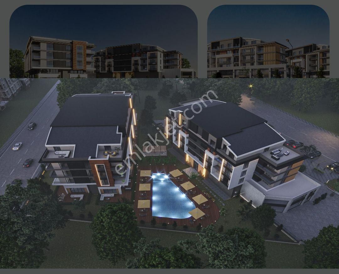 Konyaaltı Hurma Mah Sıfır Kıralık 1+1 Lüks Sıtede . - Görsel 12