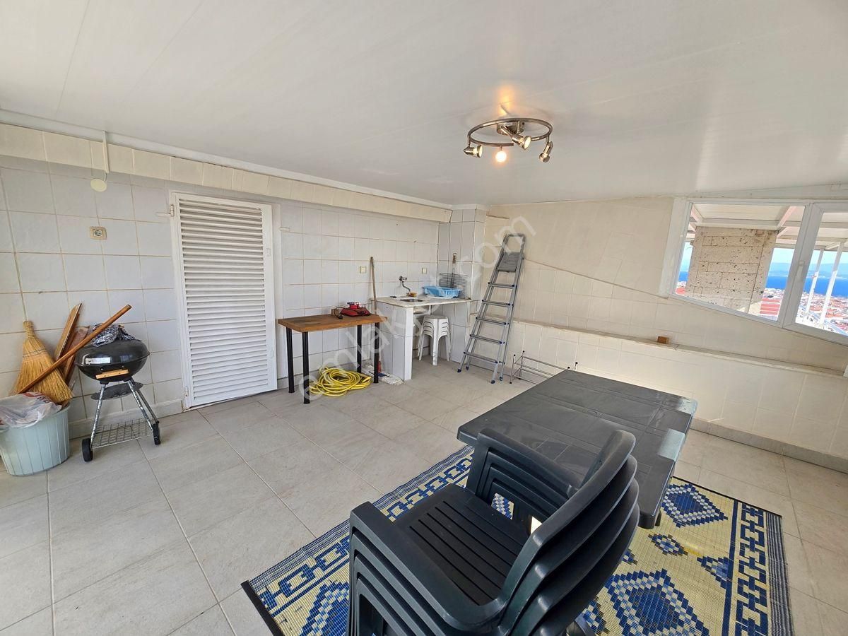 Altınoluk Merkezde Full Deniz Manzaralı 3+1 Masrafsız Dubleks Daire , Çift Banyo - Görsel 30