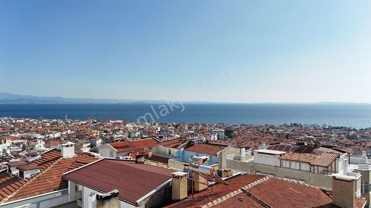 Altınoluk Merkezde Full Deniz Manzaralı 3+1 Masrafsız Dubleks Daire , Çift Banyo - Görsel 35