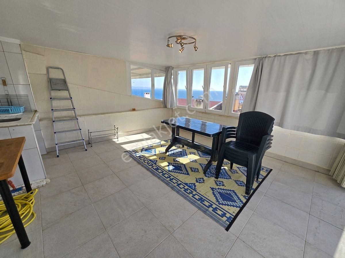 Altınoluk Merkezde Full Deniz Manzaralı 3+1 Masrafsız Dubleks Daire , Çift Banyo - Görsel 31