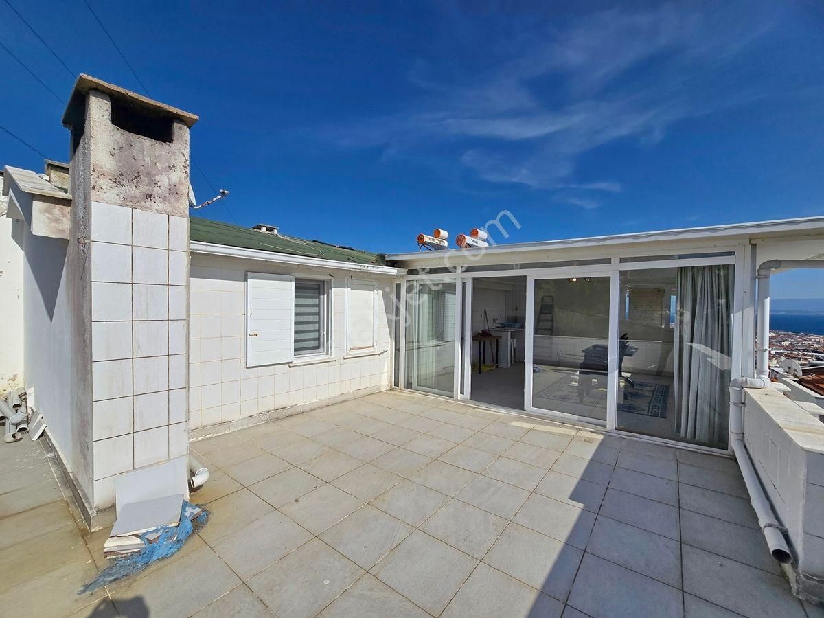 Altınoluk Merkezde Full Deniz Manzaralı 3+1 Masrafsız Dubleks Daire , Çift Banyo - Görsel 32
