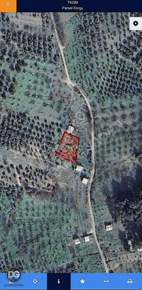 Osmangazi Çağlayan Köyü'nde Satılık Tarla 862m²