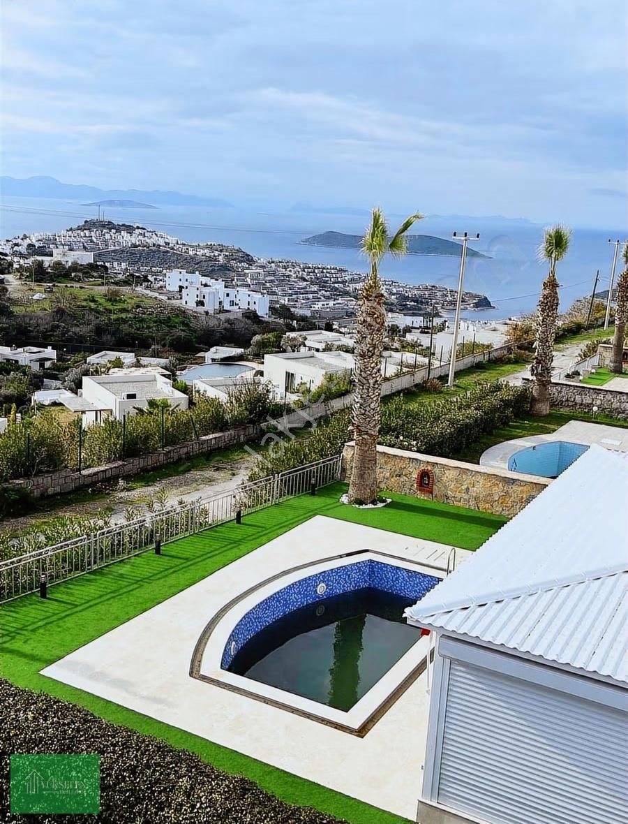 Yalıkavakta Müstakil Havuzlu Deniz Manzaralı Satılık Villa - Görsel 8