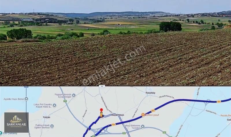 Silivri Küçük Kılıçlı Da Satılık Tek Tapu 12 800 M2 Tarla - Görsel 3