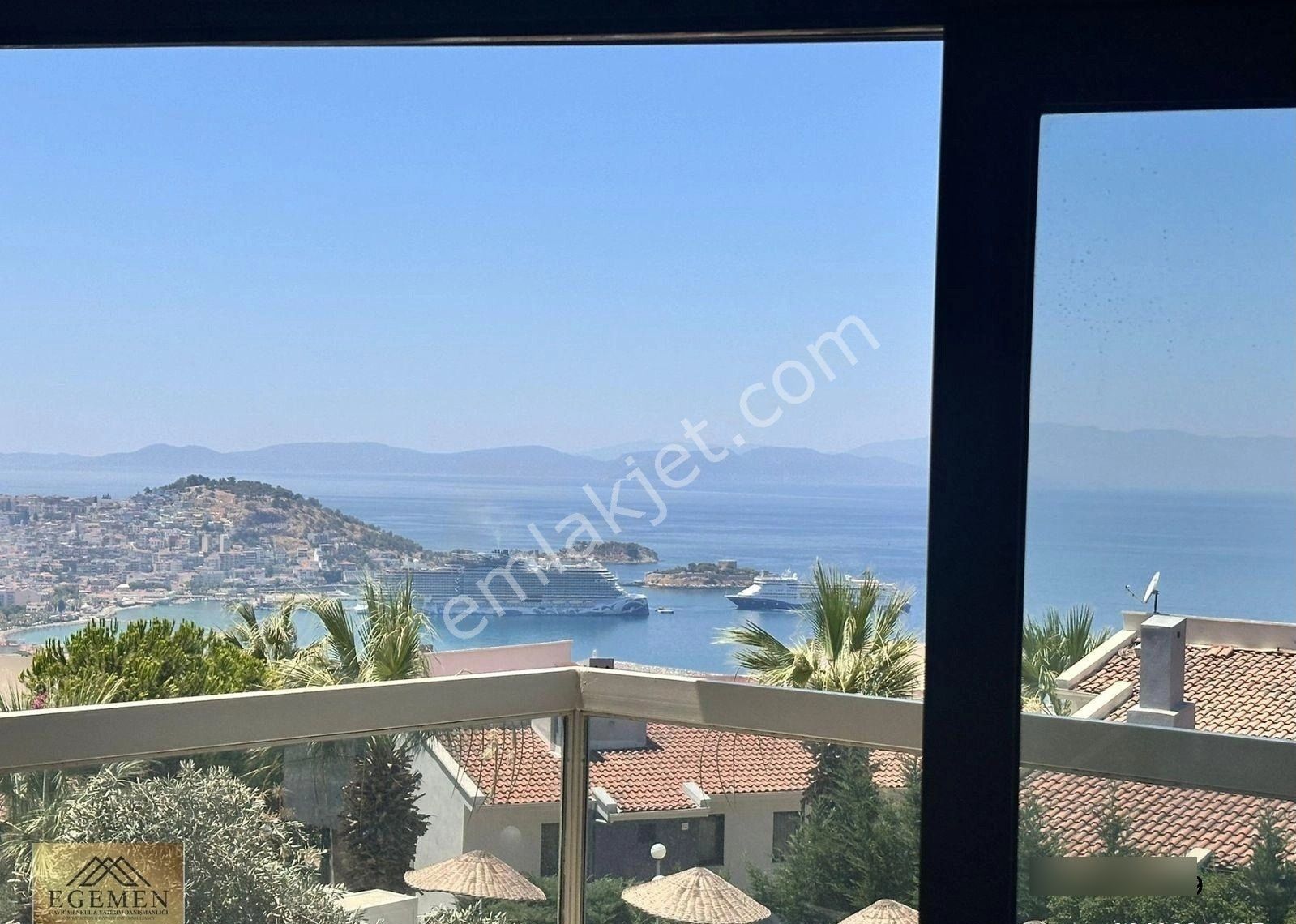 Kuşadası'nda Satılık Ful Deniz Manzaralı Masrafsız Daire - Görsel 15