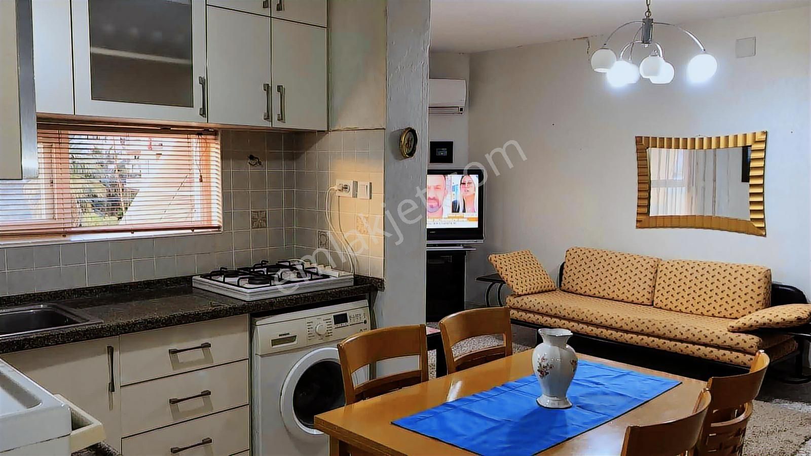 Mezitli Soli Sitesi Eşyalı Kiralık 1 + 1 Aidatsız Hazirana Kadar - Görsel 3